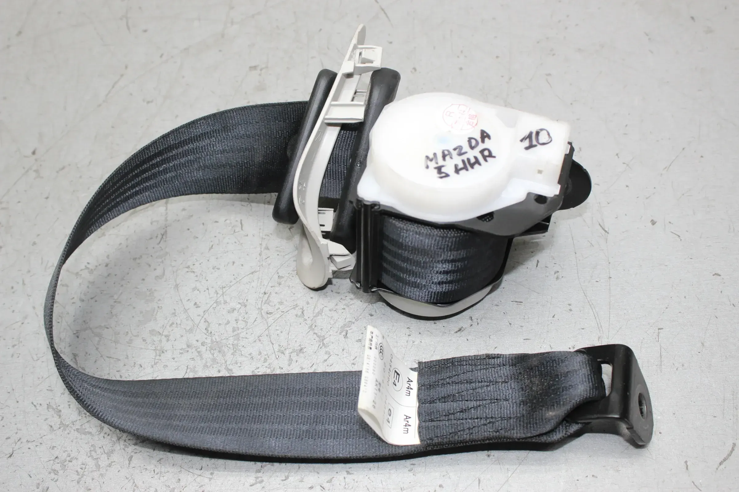 Sicherheitsgurt Gurt hinten rechts 3-Reihe T86211T Mazda 5 CR19 Bj.10 - Bild 1