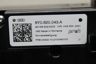 Bedienfeld Klimabedienteil Klimaanlage 8Y0820043A Audi A3 8Y Sportback/Limo - Bild 6