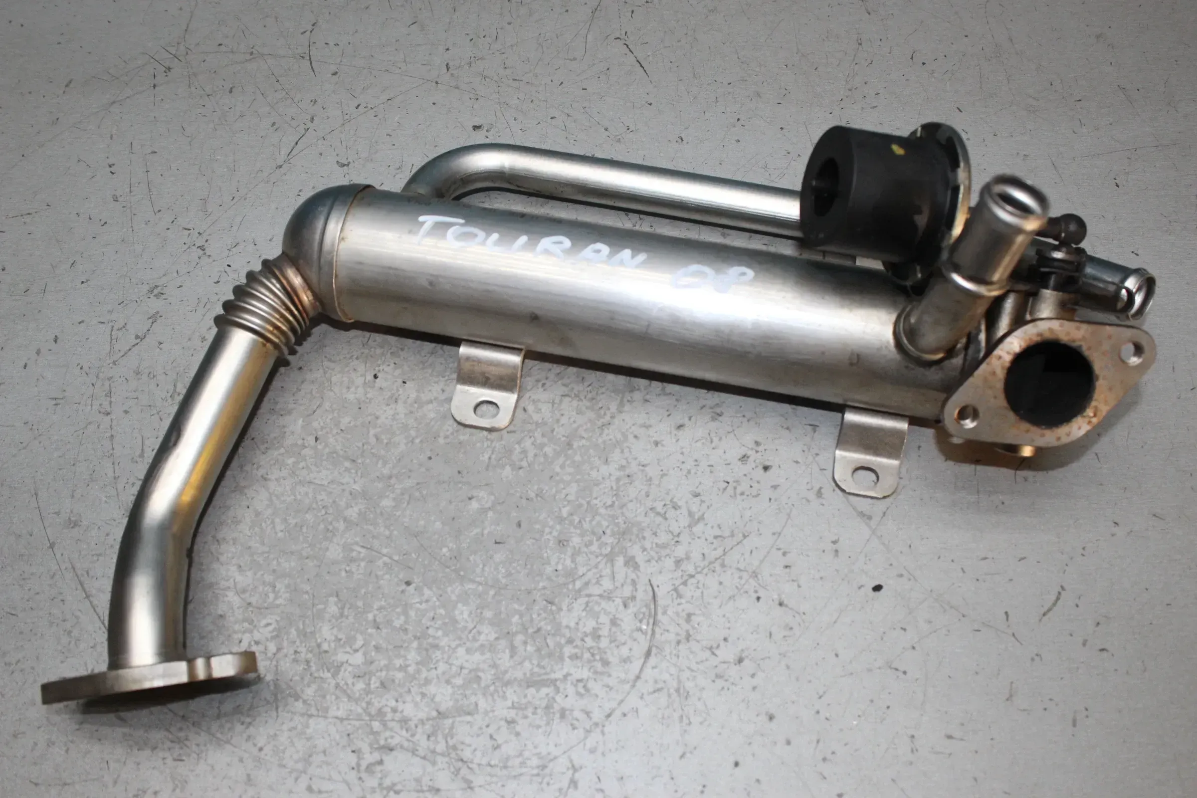 AGR Kühler Abgaskühler 03G131512AD VW Touran 1T2 2.0 TDi 103 KW Bj.08 - Bild 1