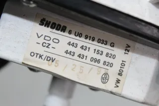 Tacho Kombiinstrument 6U0919033G Skoda Felicia I 6U1 1.3 Bj.98 - Bild 4
