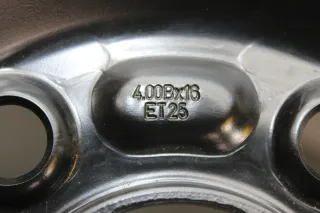 Ersatzrad Reserverad Notrad LK 5x108 4.00BTx16 T125/85 R16 Volvo V50 Bj.06 - Bild 3