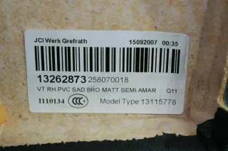 13262873 Original GM Türverkleidung vorne rechts Opel Astra H GTC 2-türig - Bild 7