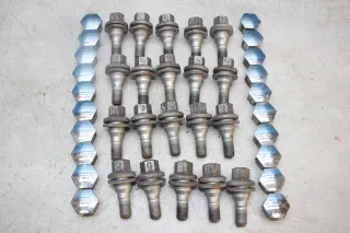 20x Radbolzen Radschrauben SW 17 mm mit Kappen Peugeot 508 I 8D Bj.16 - Bild 1
