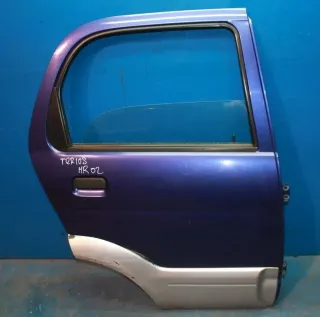 Tür hinten rechts mit Türscheibe komplett Daihatsu Terios I 1.3 4WD J1 Bj.02 - Bild 1