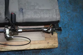 Rücksitzbank Rücksitz Sitzbank Sitz 2-Reihe hinten Renault Kangoo II 2 KW Bj.08 - Bild 10