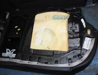 Rücksitz Leder Sitz hinten mit 2x Modul und Sitzheizung VW Passat CC 357 Bj.08 - Bild 10