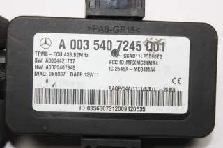 Mercedes Benz Reifendruck TPMS RDKS Steuergerät A0035407245 - Bild 3