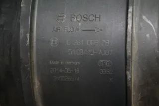 Luftmassenmesser Luftmengenmesser 51094137007 0281006281 MAN TGM 15.250 Bj.14 - Bild 3