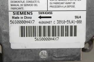 Airbagsteuergerät Steuergerät 5WK43456, 38910-59J41 Suzuki Liana ER Bj.07 - Bild 2