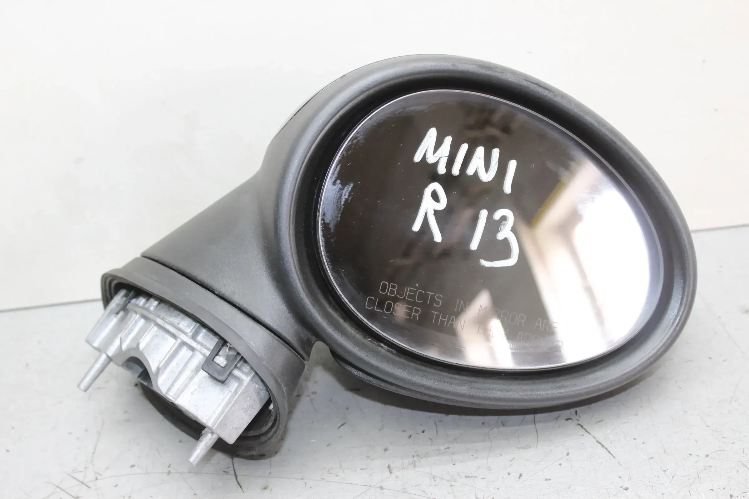 Außenspiegel 3-Pins Spiegel rechts Schwarz MINI Cooper Coupe R58 Bj.13 - Bild 1