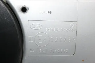 el. Außenspiegel 3-Pins Spiegel rechts 022682, 5S Silber Hyundai Getz TB Bj.08 - Bild 10