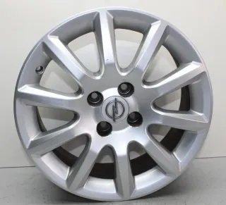 1x Alufelge 4-Loch! Felge 6,5J x 16 H2 ET37 LK 4x100 Opel Astra H Bj.04 (2) - Bild 2