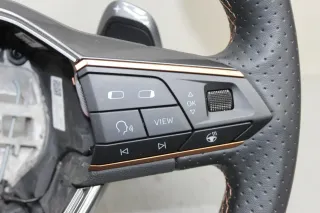Cupra Formentor Seat Leon Multifunktion Leder Lenkrad Heizung 5FA419091 FS XEY - Bild 6