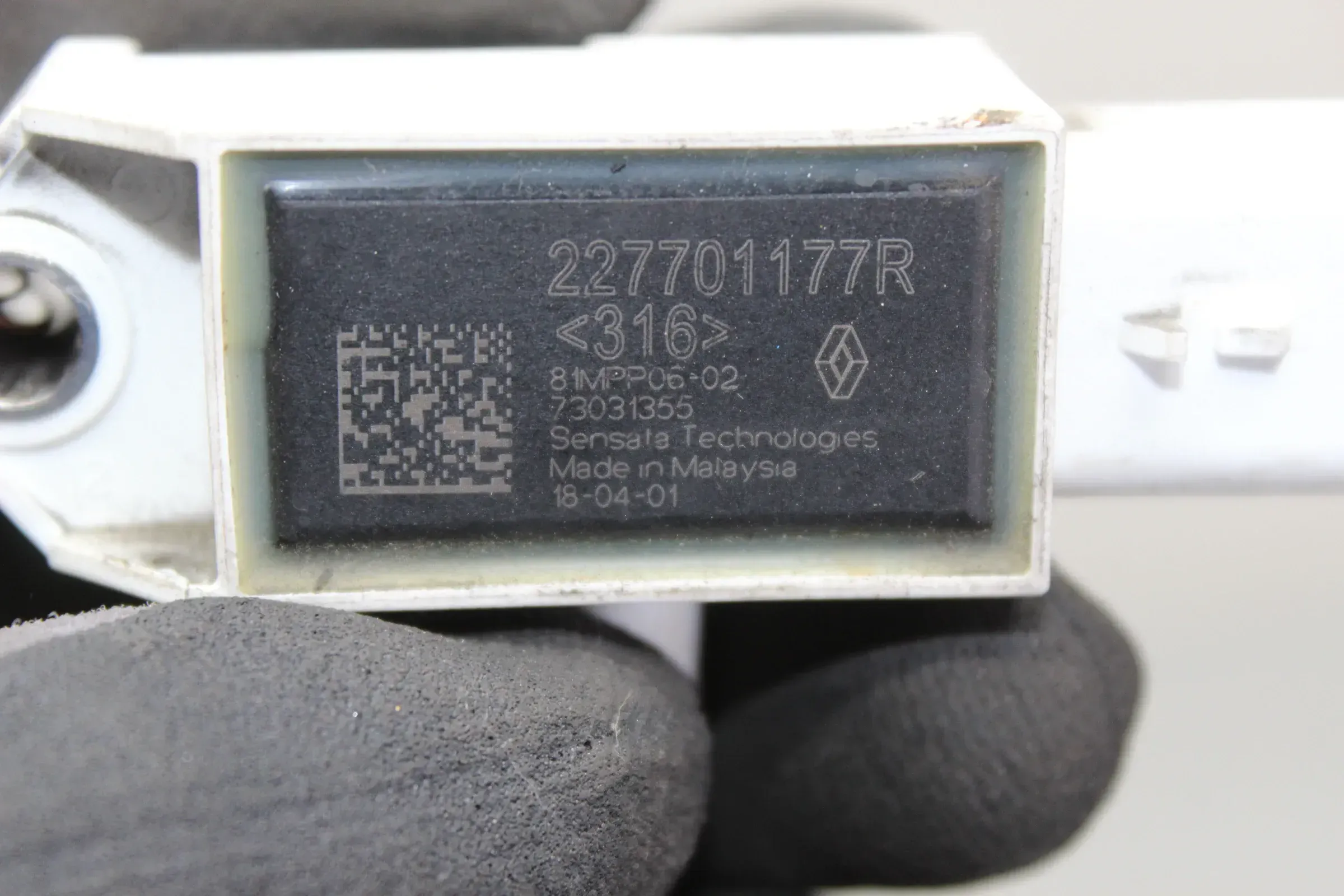 Differenzdruck Sensor Abgasdrucksensor 227701177R Renault Kangoo II 2 KW_ Bj.18 - Bild 1
