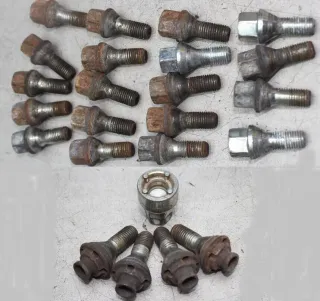 20x Radbolzen Radschrauben + 4x Radsicherung Nuss Opel Zafira B Bj.09 - Bild 1