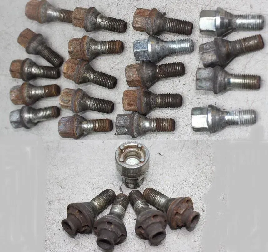 20x Radbolzen Radschrauben + 4x Radsicherung Nuss Opel Zafira B Bj.09 - Bild 1