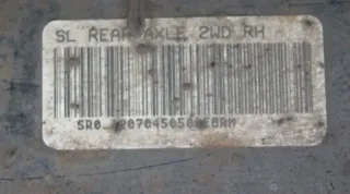 Achsschenkel Radnabe Radlager Bremssattel hinten rechts KIA Sportage III SL Bj12 - Bild 7