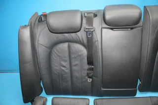 Leder Rücksitzbank Rücksitz Sitz hinten Audi A6 4G 4G2 C7 Bj.12 - Bild 5