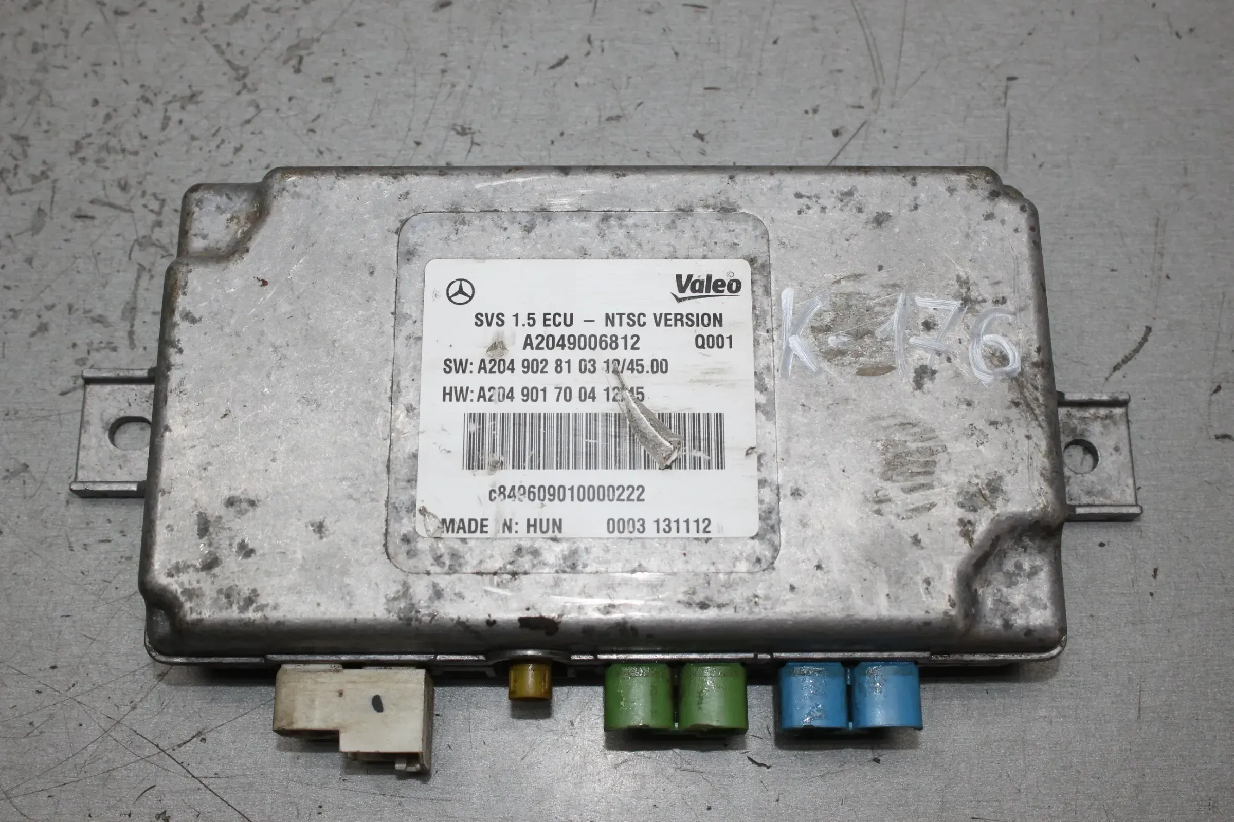 Mercedes Benz W204 Steuergerät Kamera Modul SVS 1.5 ECU NTSC A2049006812 - Bild 1