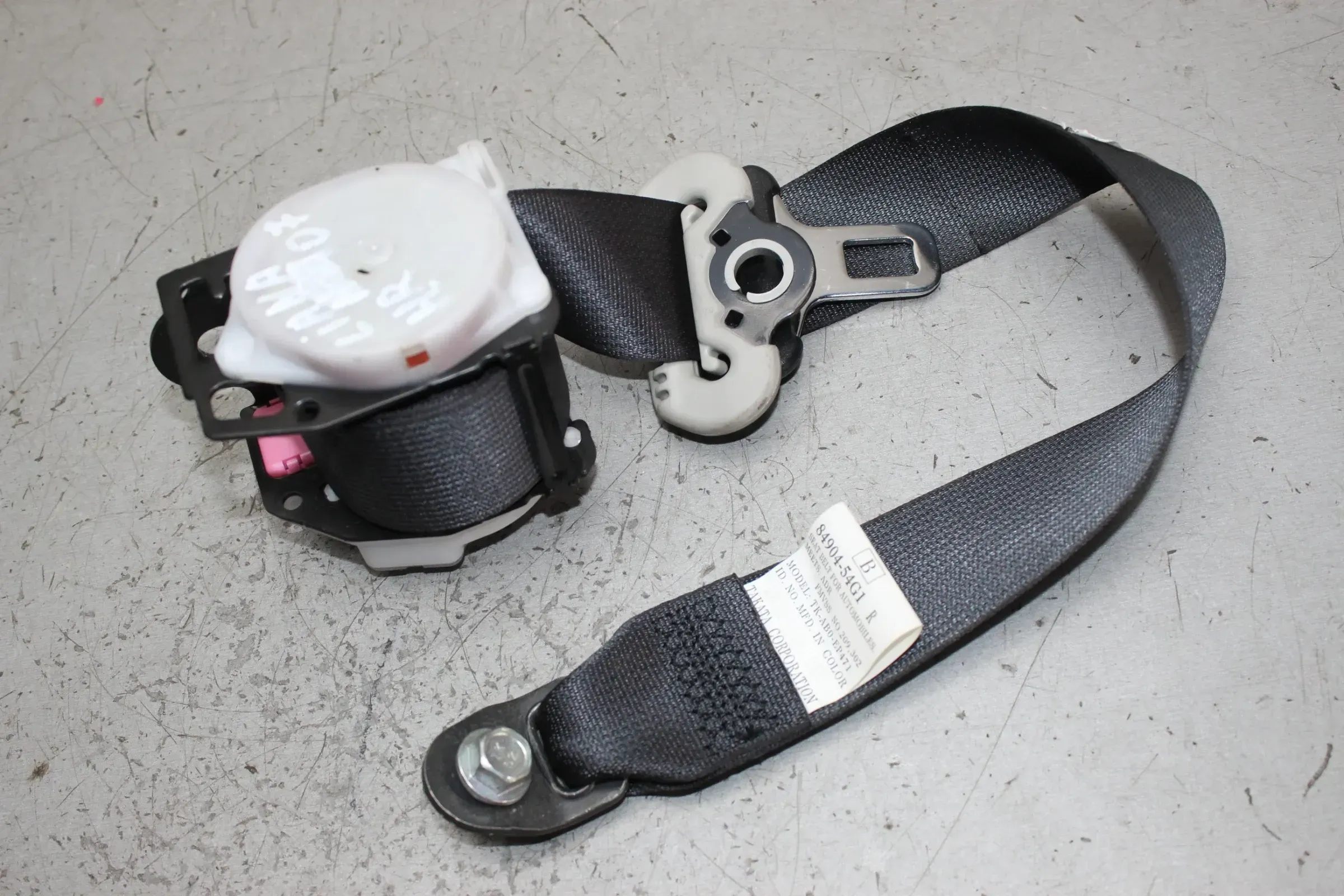 Sicherheitsgurt Gurt hinten rechts 84904-54G1 Suzuki Liana ER Bj.07 - Bild 1