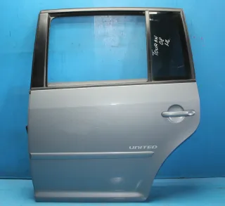 Tür komplett hinten links Grau, LR7N VW Touran 1T1 1T2 Bj.08 - Bild 1