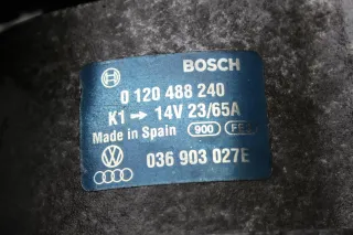 Lichtmaschine Generator 0120488240, 036903027E VW Polo 86c 1.0 Bj.93 - Bild 5