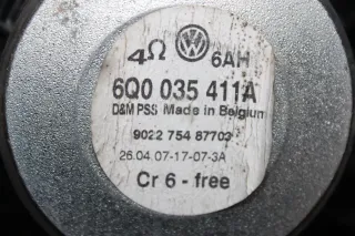 1x Lautsprecher vorne links = rechts 6Q0035411A VW Cross Polo IV 9N3 Bj.07 - Bild 3