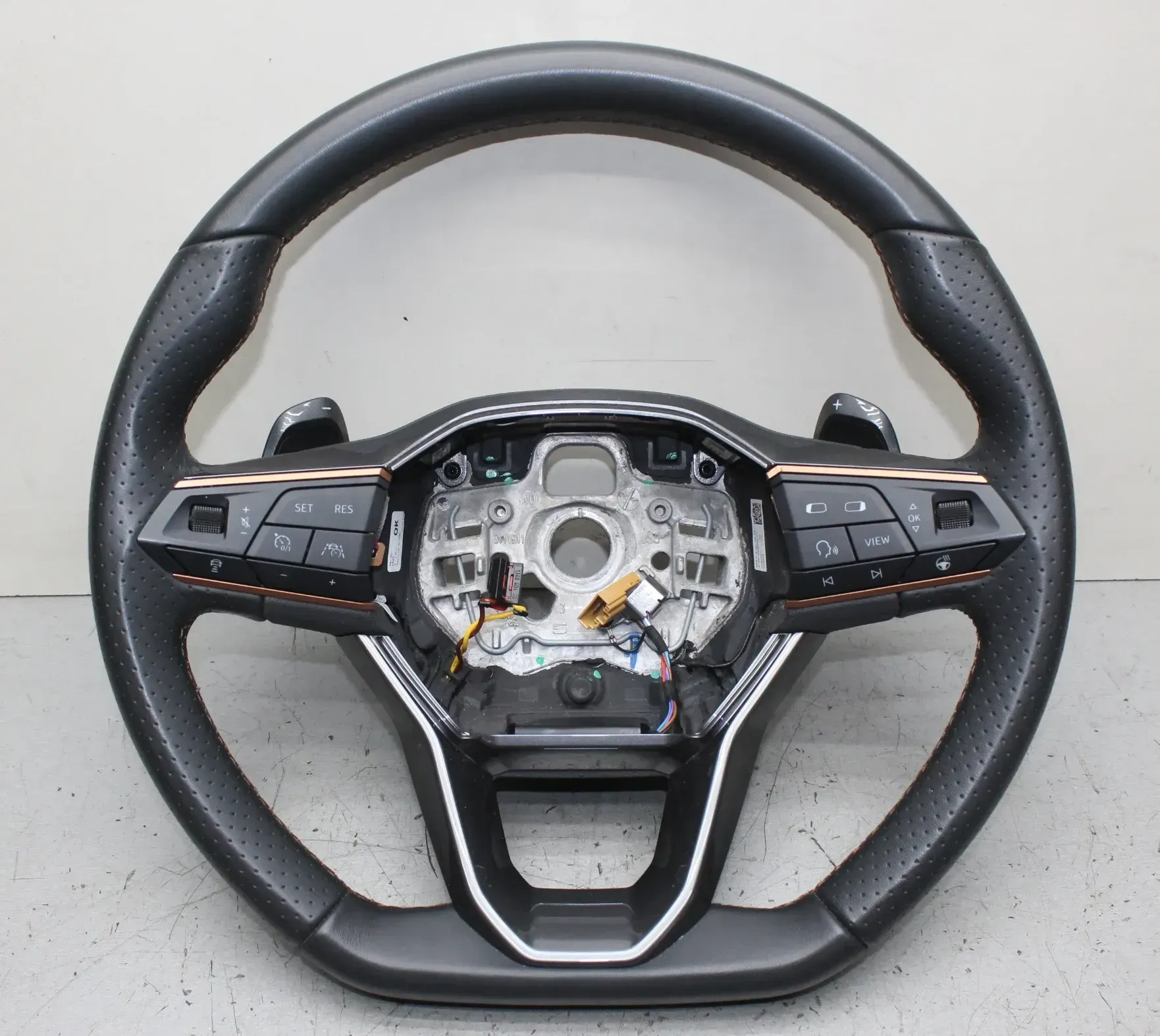 Cupra Formentor Seat Leon Multifunktion Leder Lenkrad Heizung 5FA419091 FS XEY - Bild 1