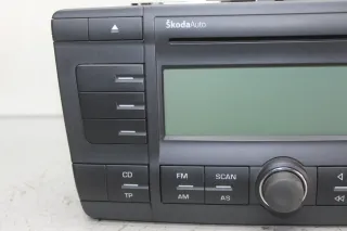 Autoradio Radio CD Player 1Z0035161B Skoda Octavia II 1Z Bj.06 - Bild 2