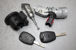 Zündschloss Lesespule 2x Schlüssel 8200214173D 8200214168 Renault Clio III Bj.05 - Bild 2