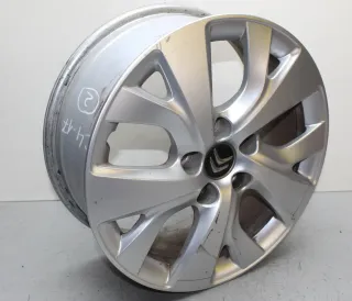 1x Alufelge 6,5Jx16 ET47 LK 5x108 Felge 9677089777 Citroen C4 Picasso II Bj17 (2 - Bild 1