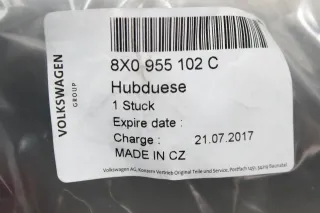 Neu Original Audi A1 8X SRA Hubdüse Waschwasserdüse vorne rechts 8X0955102C - Bild 2