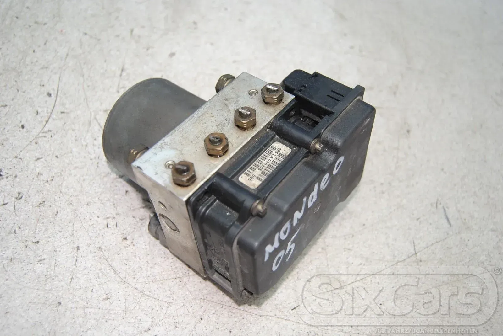 Ford Mondeo III B5Y 2.0TDCi ABS Hydraulikblock 0265231462 5S712M110AA 0265800381 - Bild 1