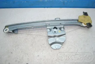 Renault Clio IV Fensterheber Gestänge Motor vorne rechts 128001071 D 807205569R - Bild 3