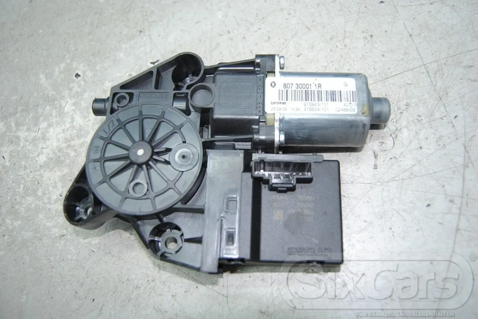 Renault Grand Scenic 3 III Fensterhebermotor vorne rechts 807300011R 0130822478 - Bild 1