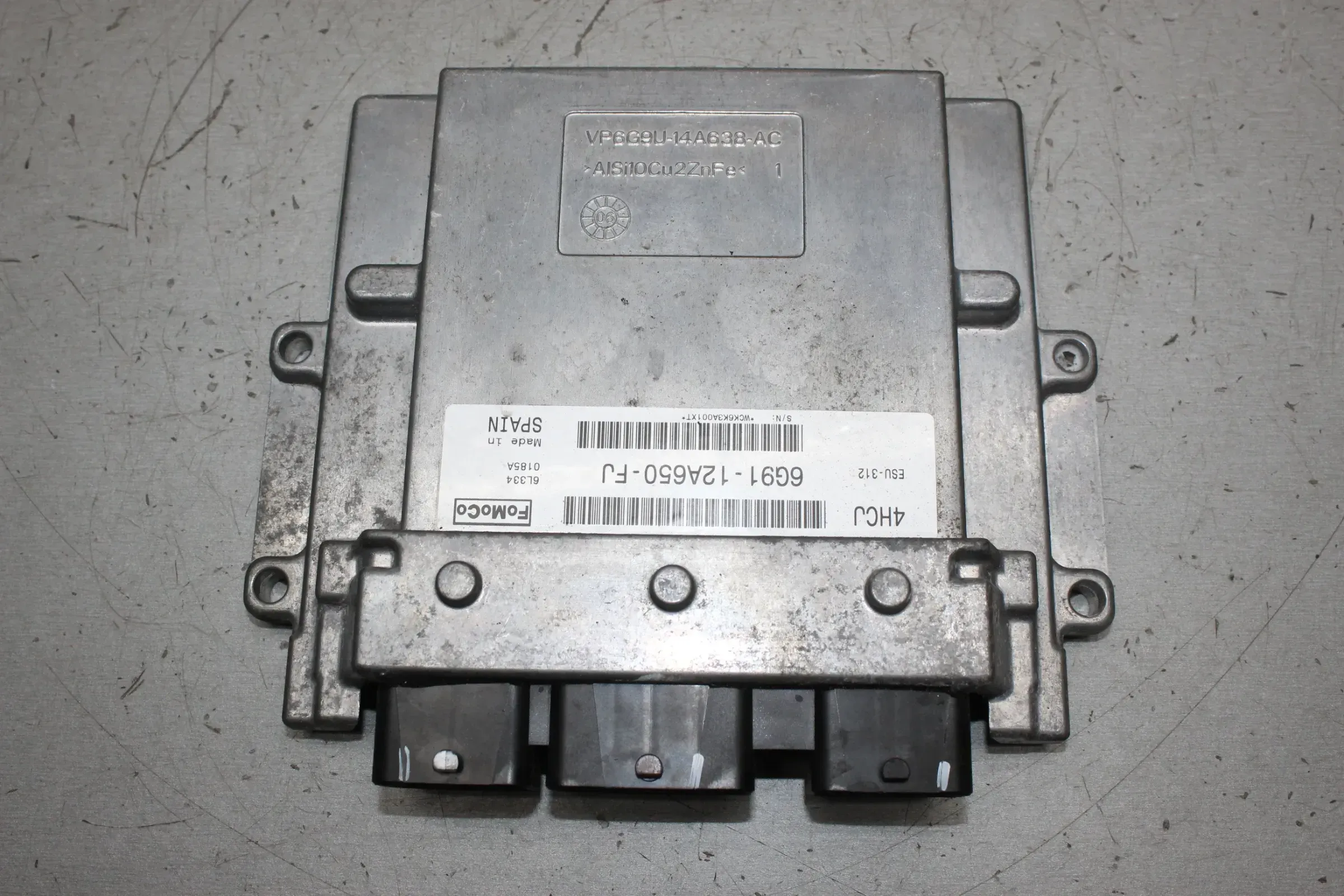 Motorsteuergerät Steuergerät 6G91-12A650-FJ Ford Galaxy II WA6 2.0 Benzin Bj.06 - Bild 1