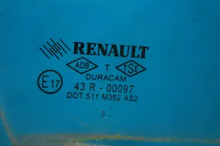 Türscheibe Seitenscheibe Scheibe vorne rechts Renault Clio IV 4 BH Bj.14 - Bild 3