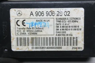 Mercedes Benz W906 Sprinter Reifendruck TPMS Steuergerät A9069002802 - Bild 2
