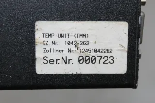 CARL ZEISS Temp-Unit Tmm 1042-262 Zollner 12451042262 - Bild 4