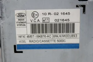 Autoradio Radio Kassette 5000C 4M5T-18K876-AC Ford Focus II DA, DP, HCP 2.0 Bj.06 - Bild 7