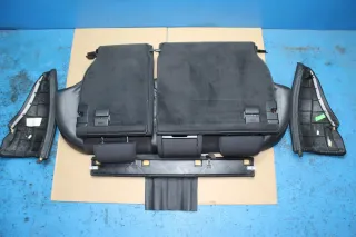 Rücksitzbank Rücksitz Sitz hinten Teilleder BMW 3er E46 325i Touring Bj.01 - Bild 7