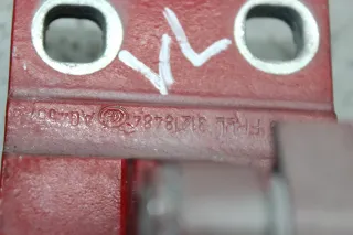 Türscharnier links oben unten 30784887 31218484 Volvo C30 D4 Bj.11 Rot 612 - Bild 4