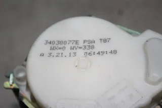 Sicherheitsgurt Gurt 3-Reihe hinten links 9681973580 Peugeot 5008 I 0E_ Bj.13 - Bild 3