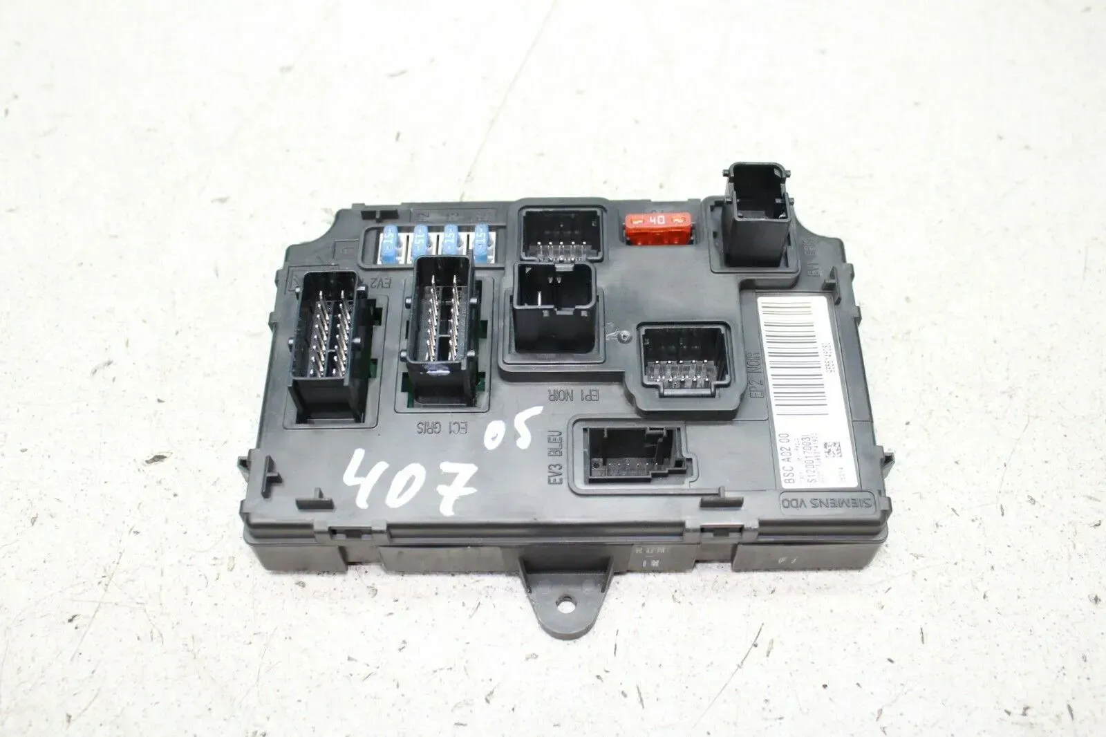 Steuergerät BSC Sicherungskasten 9656148080 Peugeot 407 Limo 2.0 HDi Bj.05 - Bild 1