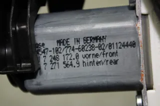 Fensterhebermotor Fensterheber hinten rechts 7248172 7182122 BMW F10 518D Bj15 - Bild 4