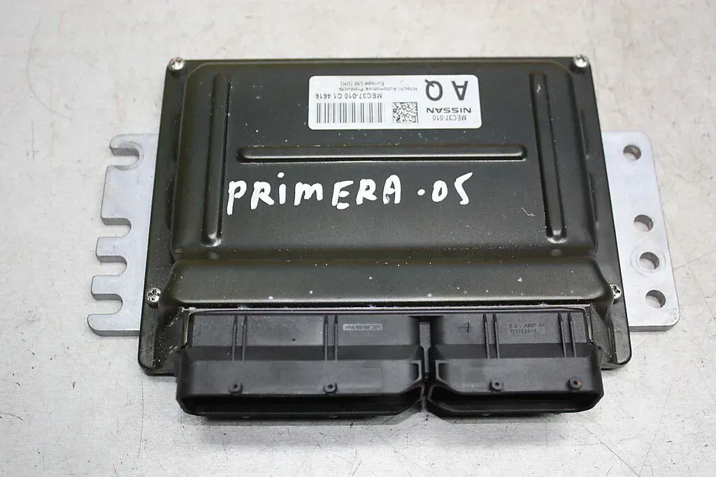 Nissan Primera P12 1.6 Motorsteuergerät Steuergerät AQ-MEC37-010 - Bild 1