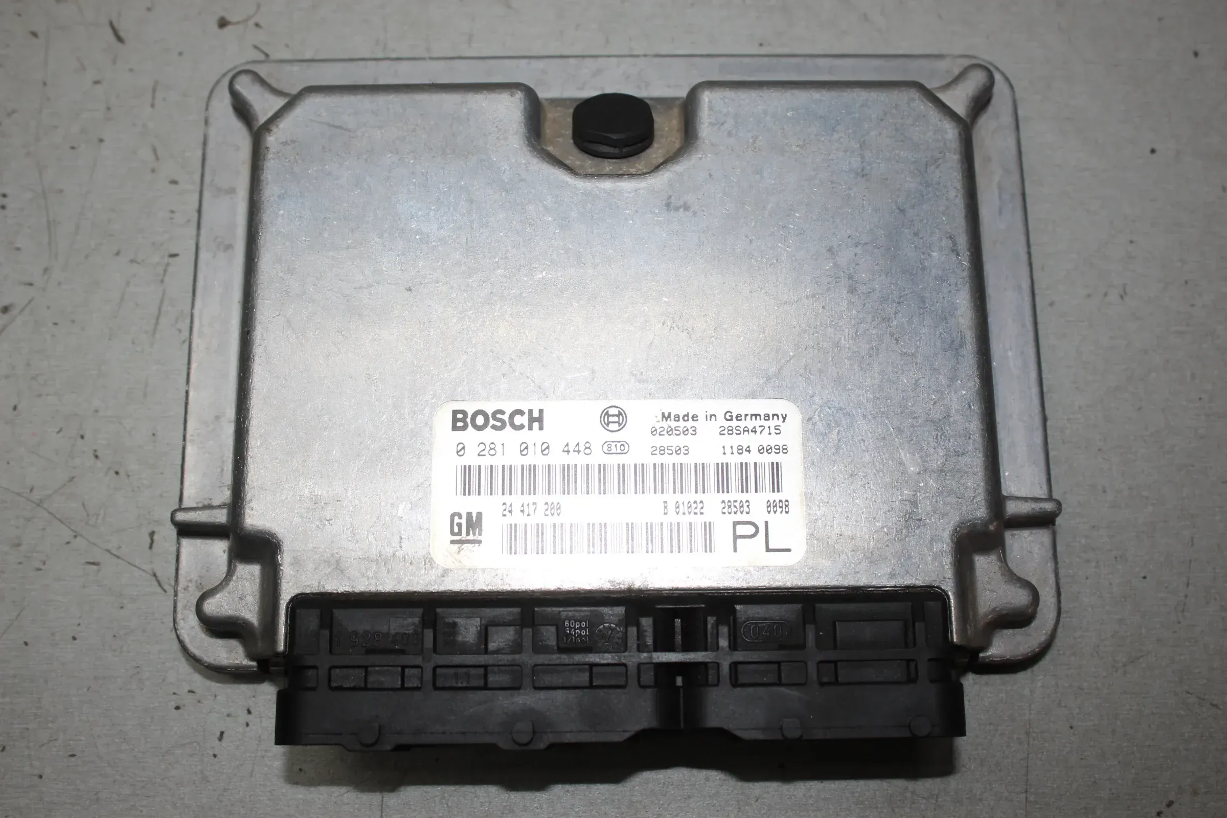 Motorsteuergerät Steuergerät 24417200, 0281010448 Opel Frontera B 2.2 DTi Bj.02 - Bild 1
