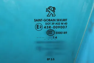 Türscheibe Seitenscheibe Scheibe vorne links Peugeot 308 II Bj.14 - Bild 2