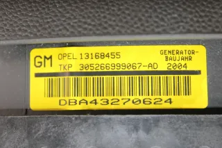 Leder Lenkrad mit Modul 13168455, 13138708AD, 13126750 Opel Astra H Bj.04 - Bild 9