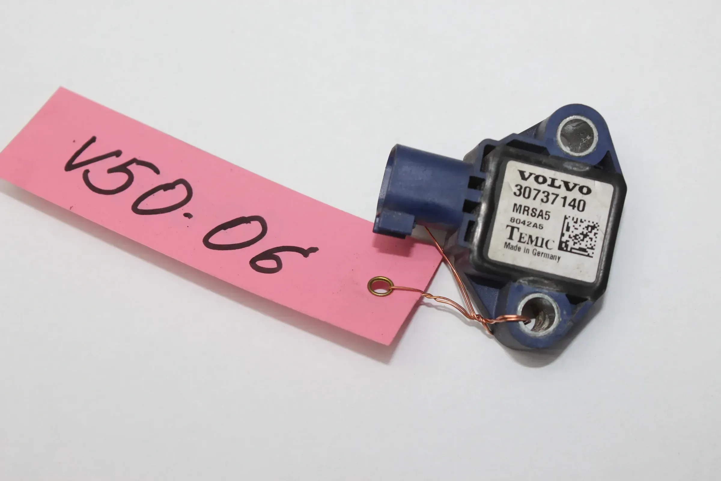 1x Airbagsensor Crashsensor Airbag Sensor 30737140 Volvo V50 Bj.06 - Bild 1